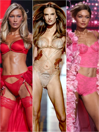 Jasmine Tookes khoe bụng bầu, Gigi Hadid, Alessandra Ambrosio… bốc lửa ở show Victoria's Secret 2025