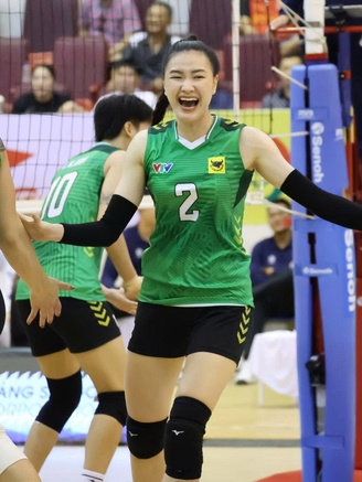 Kim Thanh giúp VTV Bình Điền Long An bảo vệ thành công chức vô địch bóng chuyền quốc gia