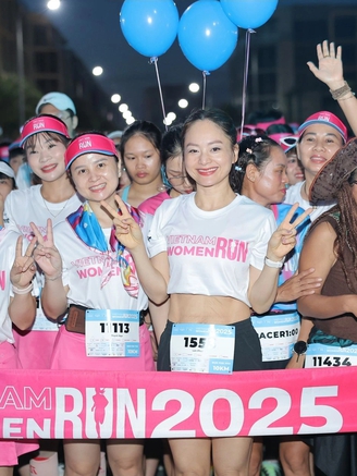 Diễn viên Lan Phương cùng Vietnam Women Run lan tỏa cảm hứng