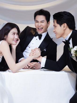 Mai Tiến Dũng làm 'chủ hôn' cho á hậu cao 1,75 m và bạn trai CEO