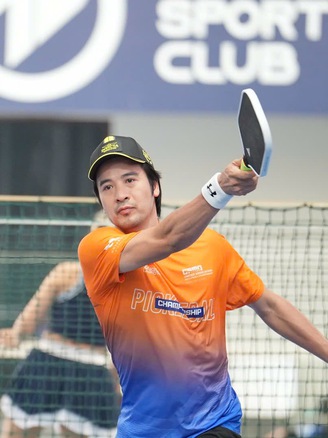 Tranh tài hấp dẫn ở giải pickleball UAP 2025