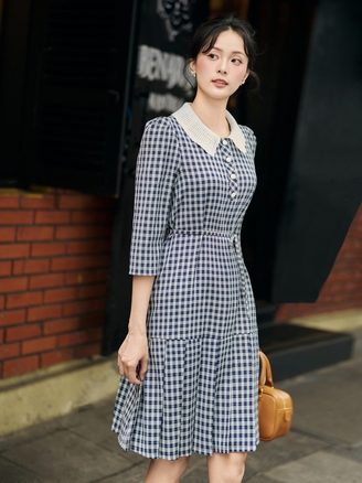 Khai mở nét thanh lịch, quyến rũ đầy ấn tượng cùng váy midi trong tiết thu