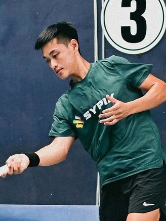 Hai VĐV pickleball Quang Dương và Vinh Hiển chung tay cùng đồng bào vùng lũ miền Bắc