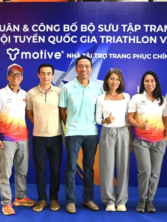 Đội tuyển triathlon Việt Nam có đơn vị đồng hành 