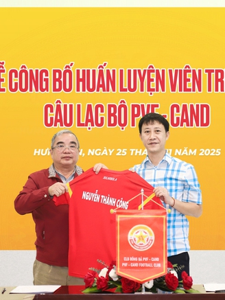 'Người đàn ông thép' Nguyễn Thành Công nhận nhiệm vụ giải cứu PVF-CAND