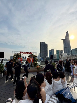 Đài Loan công bố Đại sứ du lịch trên du thuyền sông Sài Gòn