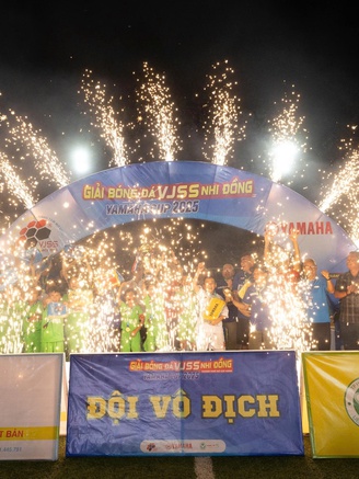 Lộ diện nhà vô địch đầy xứng đáng của bóng đá nhi đồng TP.HCM