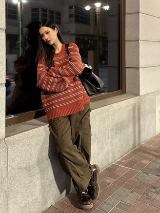 Trang phục kẻ sọc ngang chiếm trọn cảm tình phái đẹp mùa này