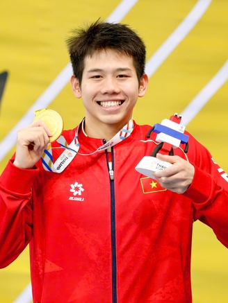 Em trai Quang Thuấn lần đầu giành HCV SEA Games, chị Ánh Viên sẽ vui lắm đây!