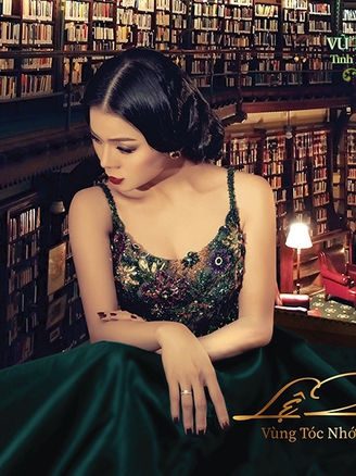 Lệ Quyên giữ hình ảnh 11 năm trước trên đĩa than hát nhạc Vũ Thành An