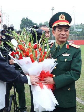 Đại tướng Phan Văn Giang kỳ vọng Thể Công Viettel giữ vững bản sắc, lan tỏa mạnh mẽ tinh thần quân đội