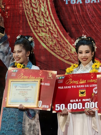 Nguyễn Thị Hồng Toán đoạt Quán quân 'Bông lúa vàng'