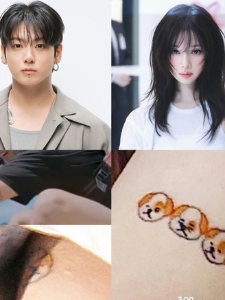 Jungkook (BTS) và Winter (aespa) vướng tin hẹn hò sau khi lộ hình xăm đôi