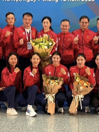 Đoàn thể thao Việt Nam tràn đầy năng lượng lên đường dự SEA Games 33: Quyết mang chiến thắng trở về
