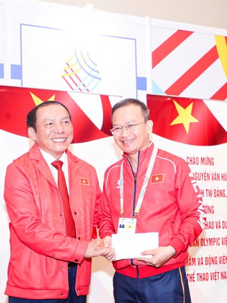 Bộ trưởng Nguyễn Văn Hùng mong muốn đoàn thể thao Việt Nam thực hiện lời căn dặn của Thủ tướng