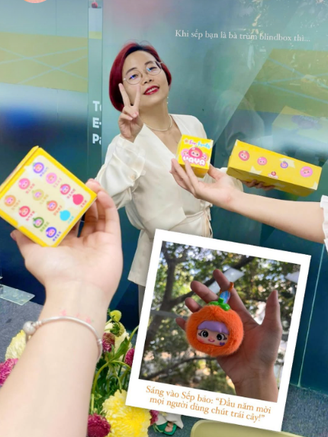 Lì xì đầu năm cho nhân viên bằng 'xé túi mù', bốc thăm may mắn…