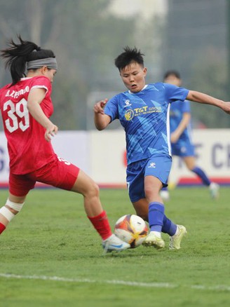 Bích Thùy ghi hat-trick, Thái Nguyên T&T tạm vượt mặt đội nữ TP.HCM ở Cúp quốc gia