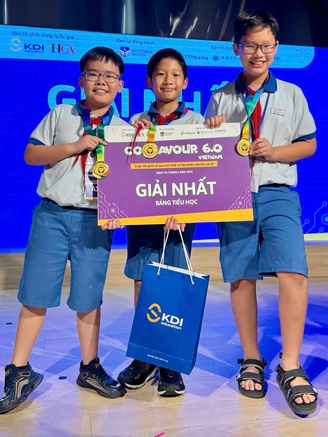 Học sinh lớp 5 TP.HCM giành quyền thi quốc tế tại Qatar