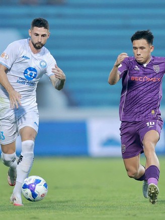 Bảng xếp hạng V-League: Nam Định thắng ngoạn mục xây chắc ngôi đầu, Bình Dương tụt dốc không phanh