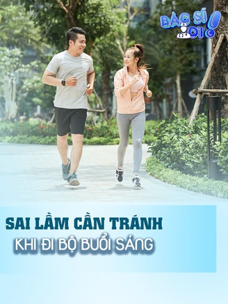 5 sai lầm cần tránh khi đi bộ vào buổi sáng