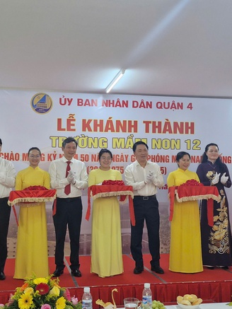 TP.HCM khánh thành trường mầm non tổng đầu tư hơn 36 tỉ đồng