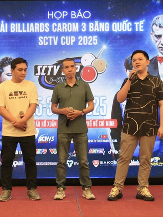 Trần Quyết Chiến, Bao Phương Vinh săn tiền thưởng 'khủng' giải billiards quốc tế SCTV Cup 2025