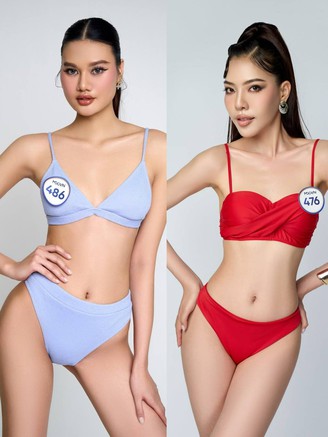 Vẻ nóng bỏng của 4 cô gái cao trên 1,8m ở Miss Cosmo Vietnam