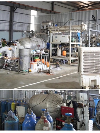 Thanh Hóa phá đường dây sản xuất hàng tấn khí cười mỗi ngày