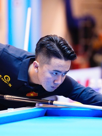 World Cup billiards: Tài năng trẻ Việt Nam gây ấn tượng