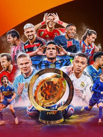 FIFA Club Wolrd Cup 2025 cực hấp dẫn: Xem Messi, Haaland và Mbappe tranh tài trên kênh nào?