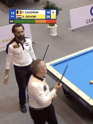 Billiards: Thiên tài Caudron bất ngờ bỏ cuộc giữa chừng tại World Cup, đối thủ sửng sốt
