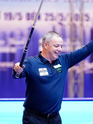 Billiards: Dick Jaspers vô địch thuyết phục tại World Cup TP.HCM 2025