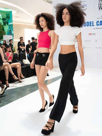 Người mẫu ngoại ‘đổ bộ’ casting tuần lễ thời trang