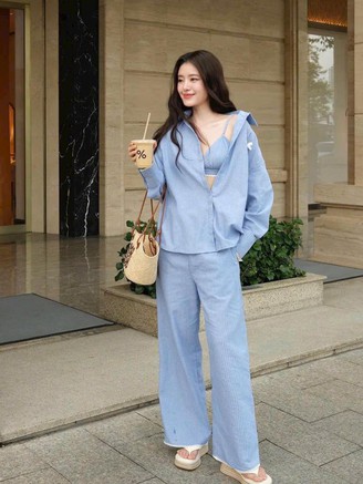 Quần kẻ sọc, chìa khóa để nàng tôn dáng trong ngày hè