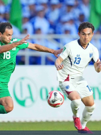 Hàng công bế tắc, Thái Lan thua sốc Turkmenistan: Cánh cửa dự VCK Asian Cup hẹp dần như… Việt Nam