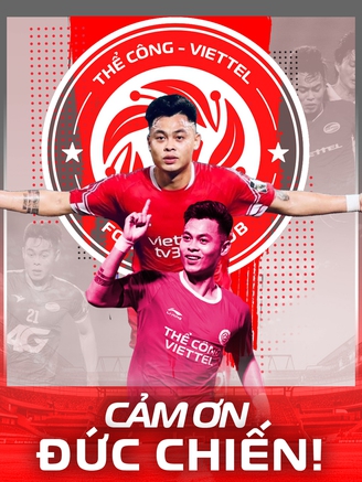 Đức Chiến bất ngờ chia tay Thể Công Viettel khi V-League chưa hết: Cập bến Ninh Bình cùng Hoàng Đức?