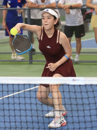 Tranh tài hấp dẫn tại giải pickleball 'Hội thao những người làm báo TP.HCM'