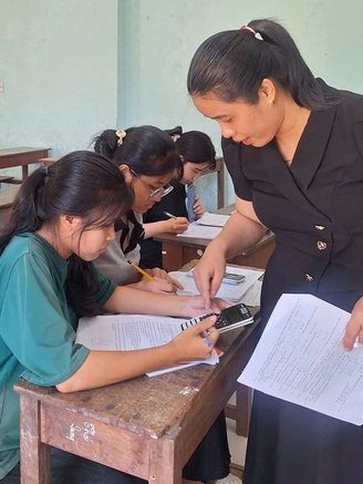 Đồng hành cùng sĩ tử Cơ Tu trước giờ bước vào kỳ thi tốt nghiệp THPT 2025