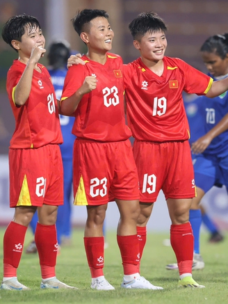 Vòng loại Asian Cup, nữ Việt Nam 7-0 Maldives: Mưa bàn thắng trận ra quân