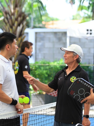 'Cái nôi của những nhà vô địch pickleball thế giới' đến Việt Nam