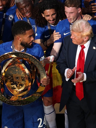 Tổng thống Trump làm điều bất ngờ sau chung kết, Chelsea được thưởng hơn 3.175 tỉ đồng