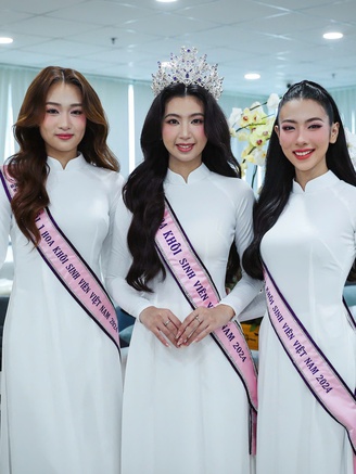 Gặp gỡ 3 'bông hoa' xinh đẹp nhất Hoa khôi sinh viên Việt Nam