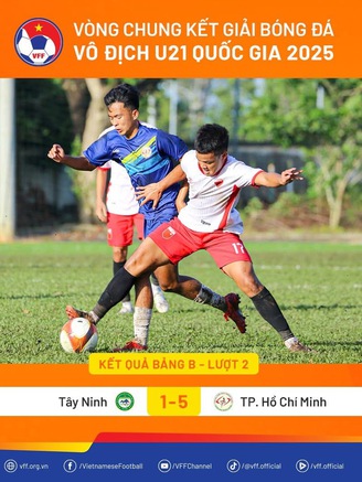 U.21 PVF, Hà Nội và LPBank HAGL I vào tứ kết giải U.21 quốc gia
