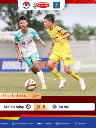 U.15 Đồng Tháp gây bất ngờ, U.15 Hà Nội thắng rất đậm