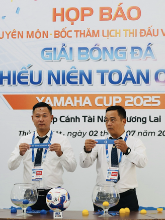 Xuất hiện bảng 'tử thần' tại VCK giải bóng đá thiếu niên toàn quốc 2025