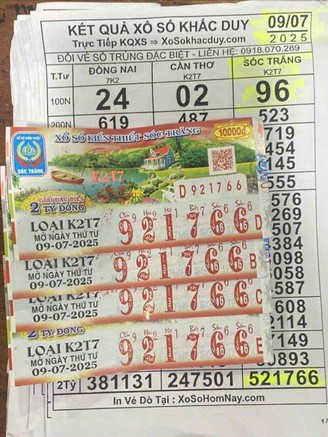 Xổ số miền Nam 9.7: Người bán rau muống trúng số, lo cho con học đại học