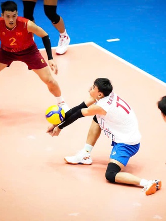 Đội tuyển Việt Nam thua trắng khi ra quân giải bóng chuyền nam SEA V.League