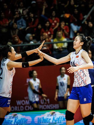 U.21 Việt Nam nhận thất bại đầu tiên ở giải bóng chuyền nữ U.21 thế giới