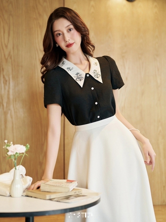 Mặc đẹp, sang dễ dàng với cặp đôi áo và chân váy