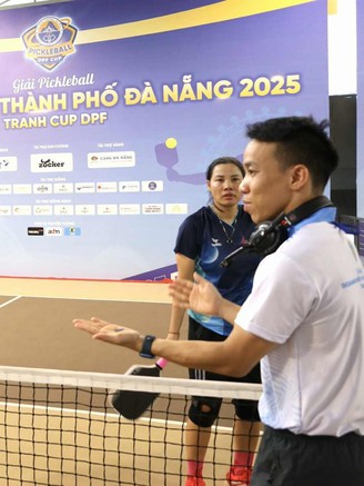 Trọng tài pickleball Đà Nẵng đạt chuẩn châu Á, sẵn sàng cầm còi quốc tế